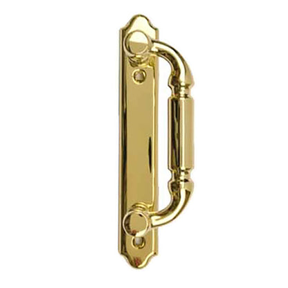 Andersen Frenchwood Gliding Door - Handle - Covington - Right Interior/Left Exterior - Bright Brass