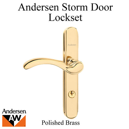 Andersen Traditional Storm Door Hardware - Choose Finish