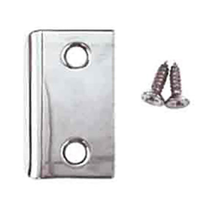 Andersen Jamb Strike Extender, 1-3/32" - Polished Chrome