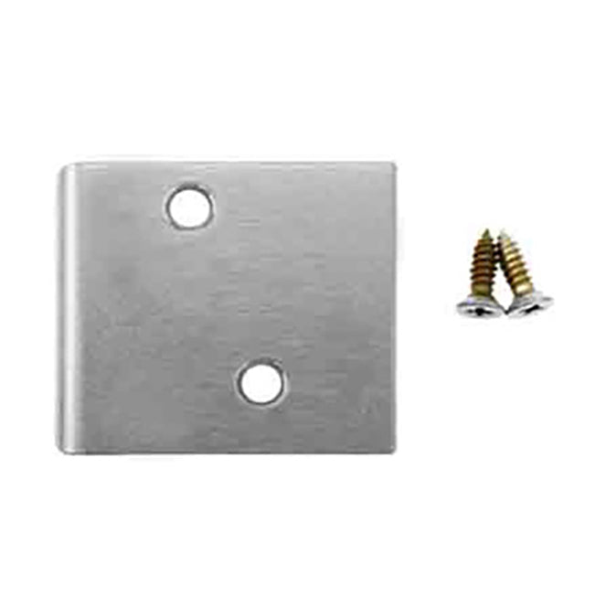 Andersen Jamb Strike Extender, 2-3/8" - Brushed Chrome