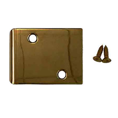 Andersen Jamb Strike Extender, 3" - Antique Brass