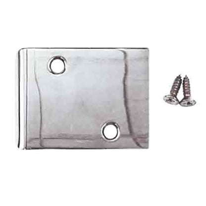 Andersen Jamb Strike Extender, 3" - Polished Chrome