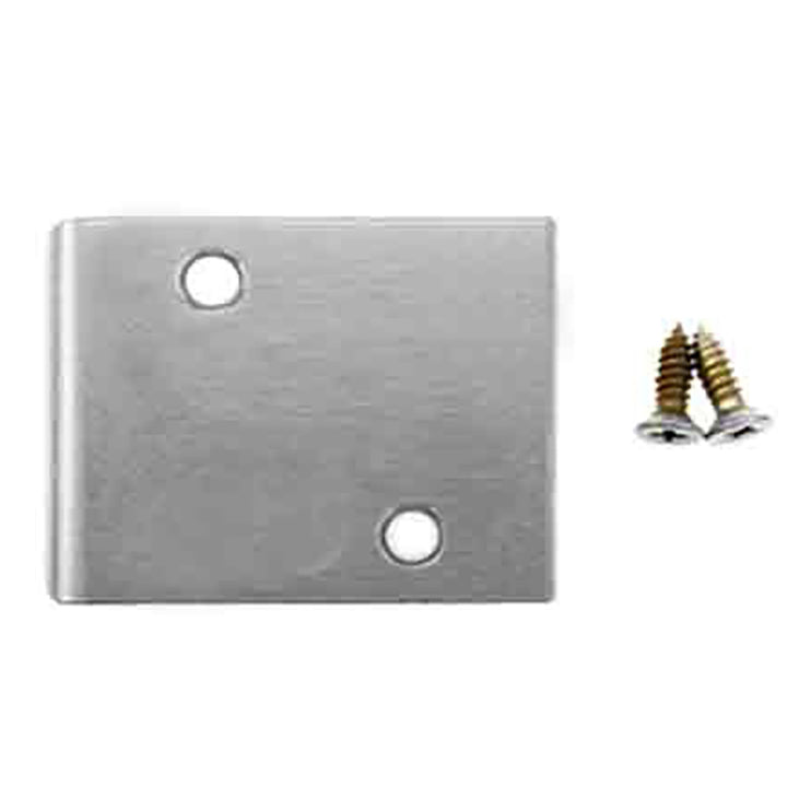 Andersen Jamb Strike Extender, 3" - Brushed Chrome