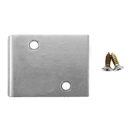 Andersen Jamb Strike Extender, 3" - Brushed Chrome