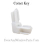 Weather Shield Storm and Window Screen Frame Corner Key