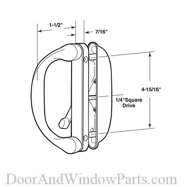 Interlock Involute SBML Handle - White