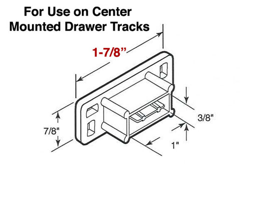 Drawer Track Backplate