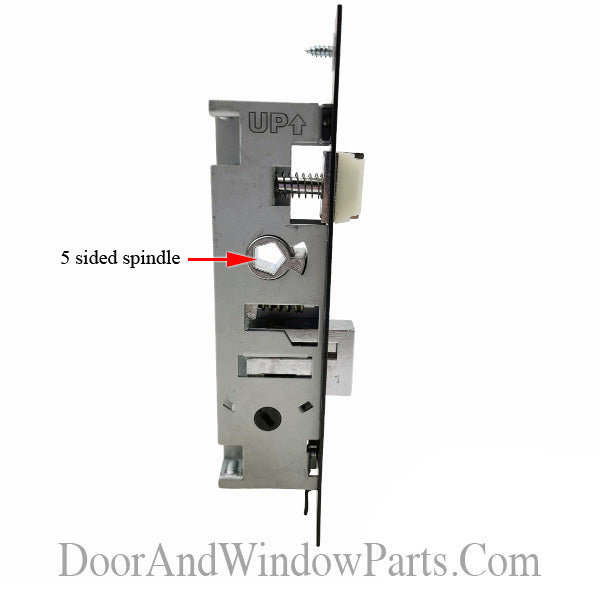 Larson QuickFit 5-Sided Spindle Mortise Lock Body, NO Trim