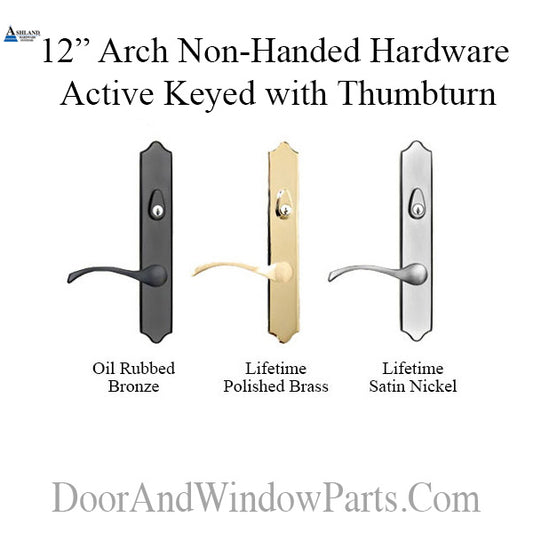 Expressions 12 Inch Arch Active Keyed Hardware