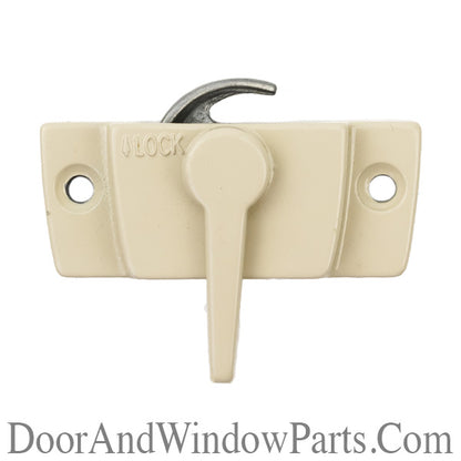 Truth Sash Lock For Casement Windows Trimline Sweep Sash Lock 2-1/16 inch screw holes 1/16 cam 7/16 offset