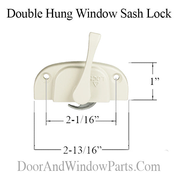 Truth 2-1/16" Sash Lock, 17.04 Series - Choose Color