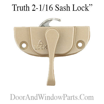 Truth 2-1/16" Sash Lock, 17.04 Series - Choose Color