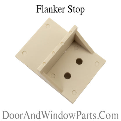 Flanker Stop for stationary Panel Slider Window - Choose Color