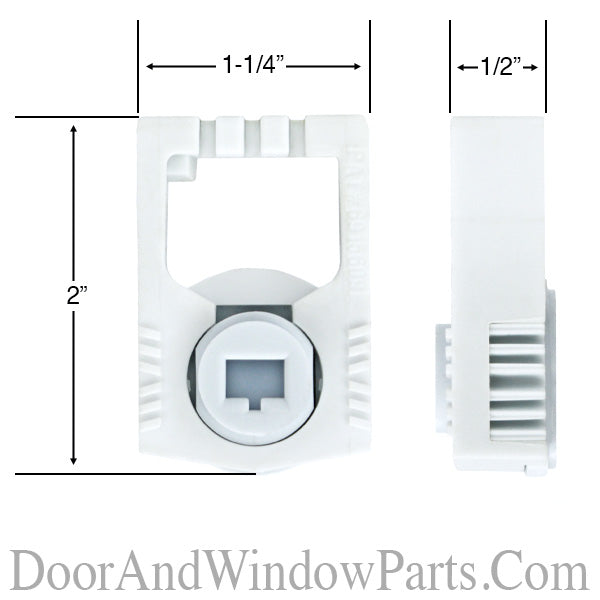 Truth Pivot Lock Swing Brake Shoe For Single Hung and Double Hung Windows
