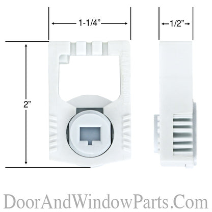Truth Pivot Lock Swing Brake Shoe For Single Hung and Double Hung Windows