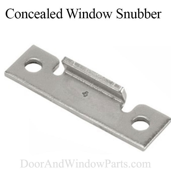 Window Snubber, Concealed Frame & Sash Mount, sash anti-bow bracket