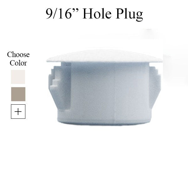 9/16" Dome Hole Plug
