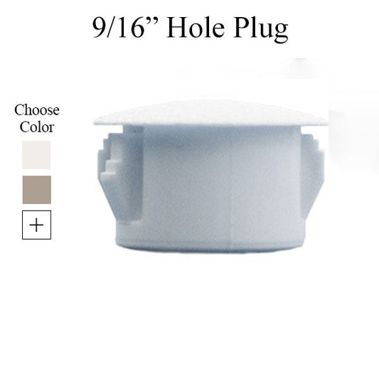 9/16" Dome Hole Plug
