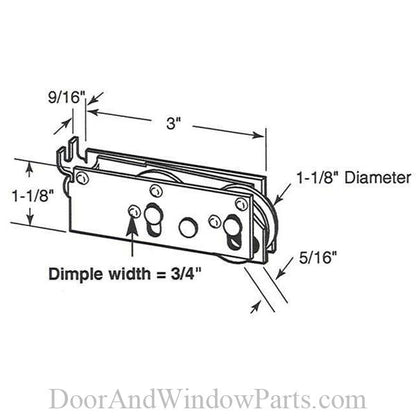 Tandem Roller Assembly