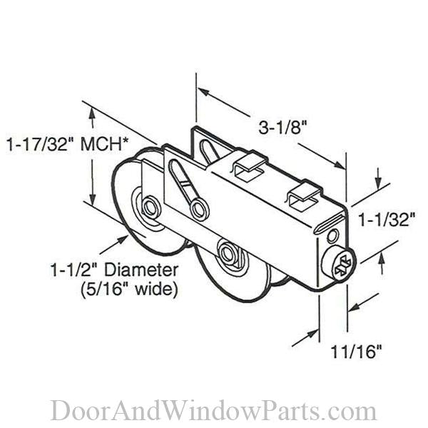 Tandem Roller Assembly