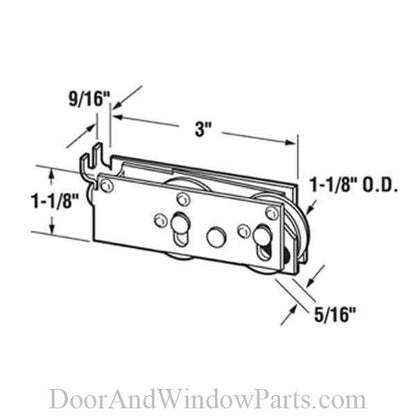 Tandem Roller Assembly