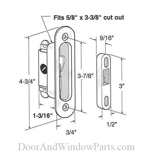 Mortise Lock & Keeper