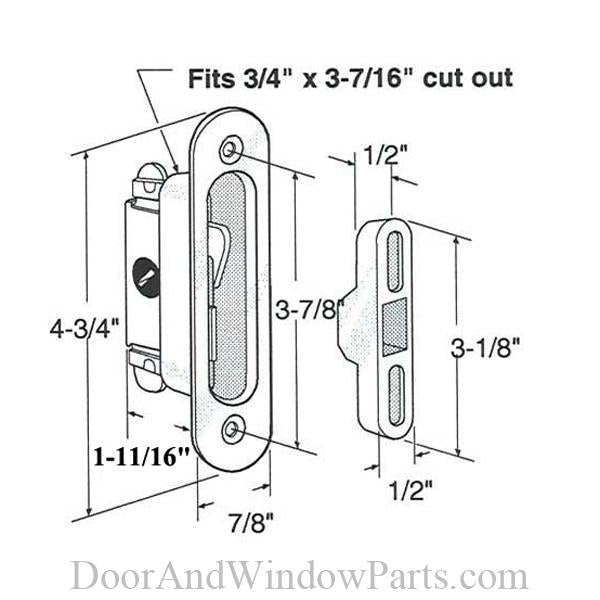 Mortise Lock & Keeper