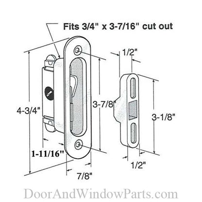 Mortise Lock & Keeper