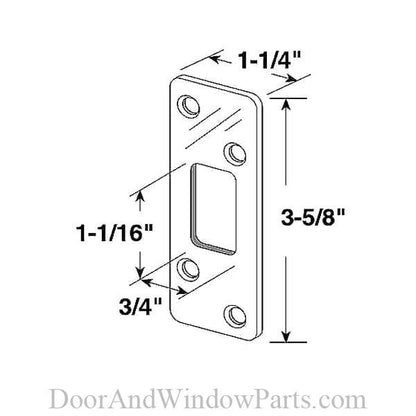 Security Deadbolt Strikes