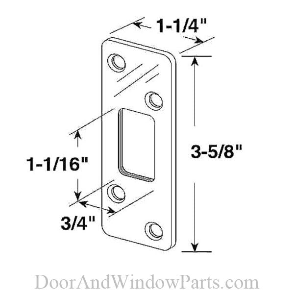 Security Deadbolt Strikes