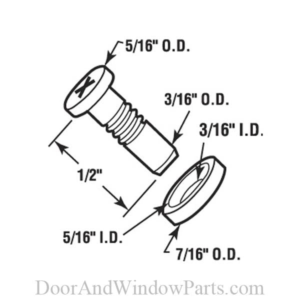 Roller and Axle Screw