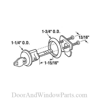 Rim Cylinder Lock