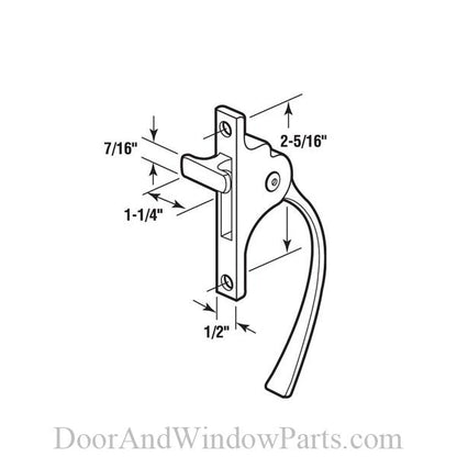 Casement Dual Locking Handle