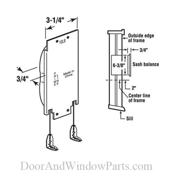 Wood Window Sash Balance