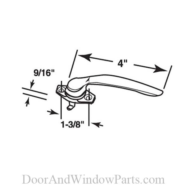 Casement Project-In Locking Handle