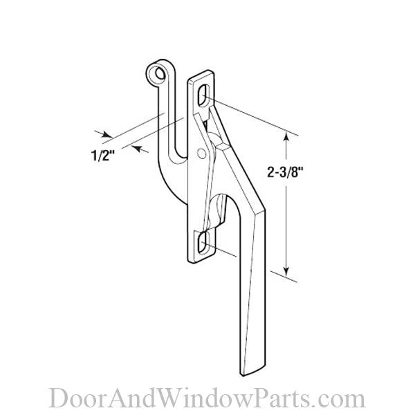 Casement Window Bottom Latch