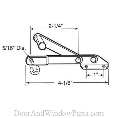 Louver or Jalousie Operator