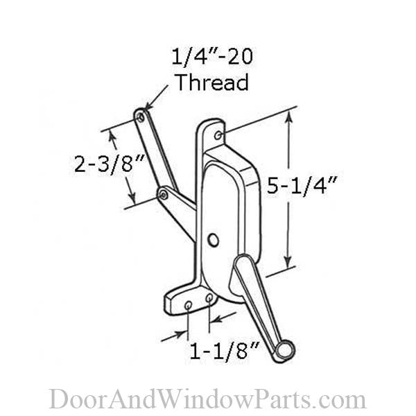 Air Control-Keller Awning Operator (Aluminum)