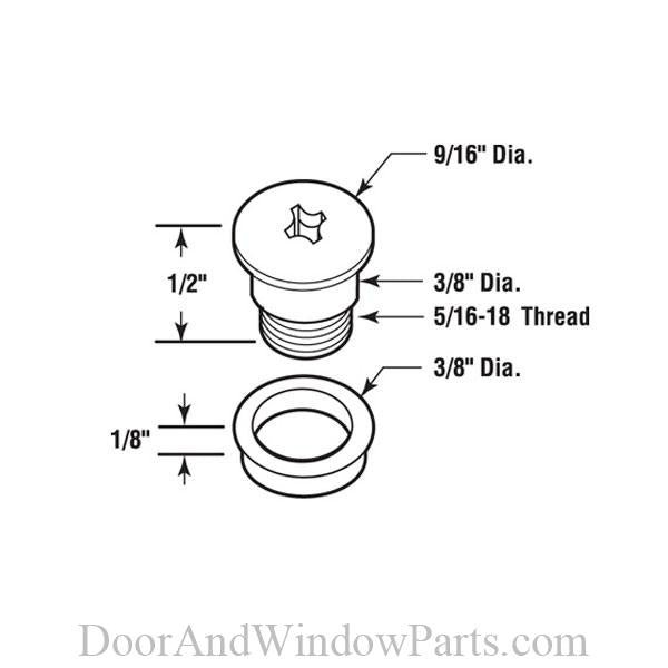 Awning Link Repair Bolt & Bushing