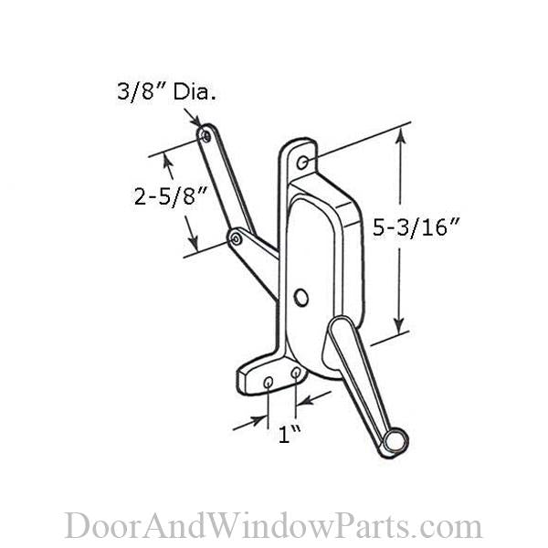 Nu-Aire Awning Operator (Aluminum)