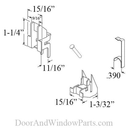 Repair Kit (For 5/8 in. channel balance)