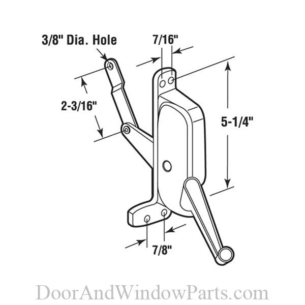 Ware Awning Operator (Aluminum)