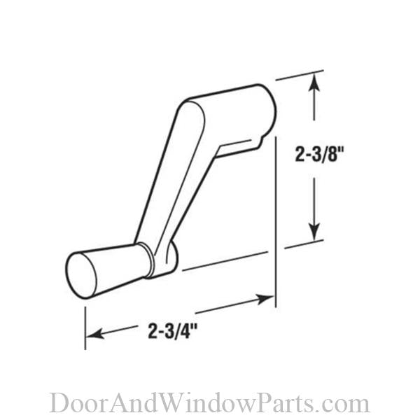 Casement Crank Handle