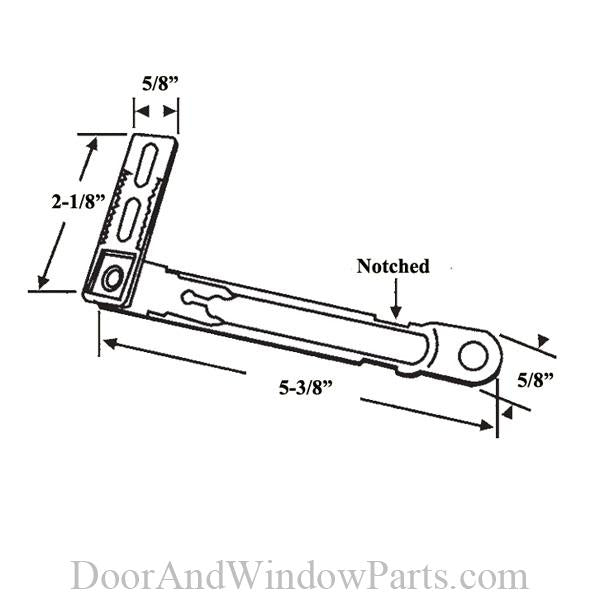 Casement Operator Conecting Arm