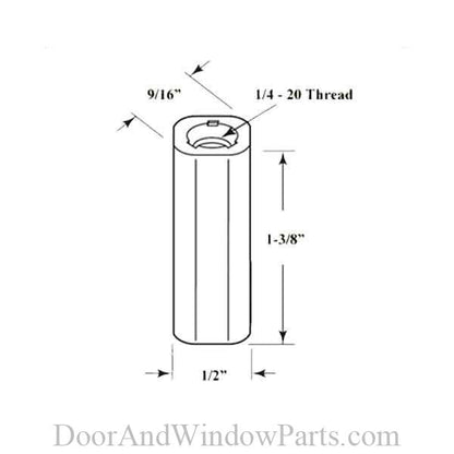 Extension Bolt Rod Tip