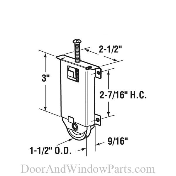 Mirror Door Roller