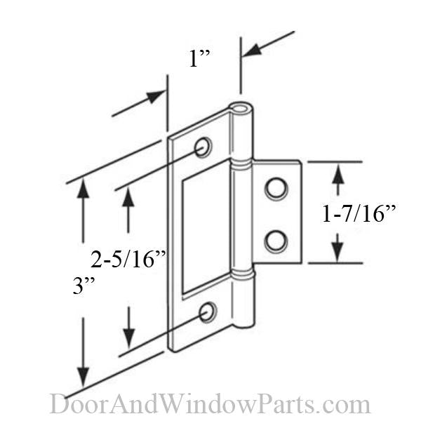 Non-Mortise Hinge