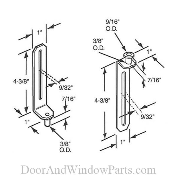 Top & Bottom Guide Set (N6615 & N6616)