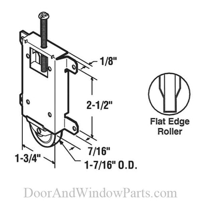 Mirror Door Roller