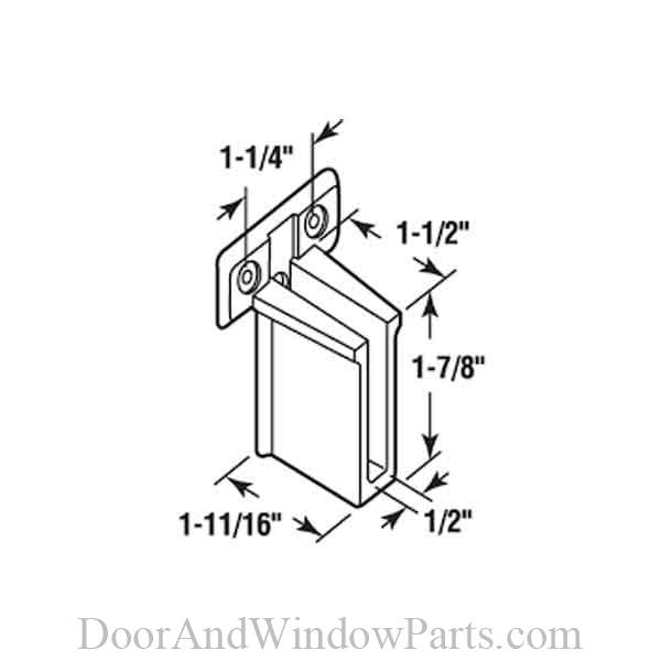 Wire Shelf End Brackets